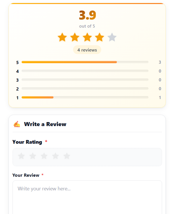 Product screenshot